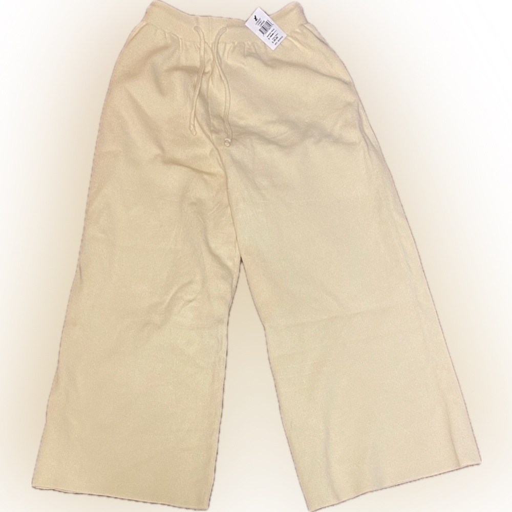 Saks Fifth Avenue Lucca Ivory Trousers High Quality Feel